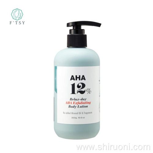 AHA 12% Hyaluronic Acid Exfoliating Body Lotion